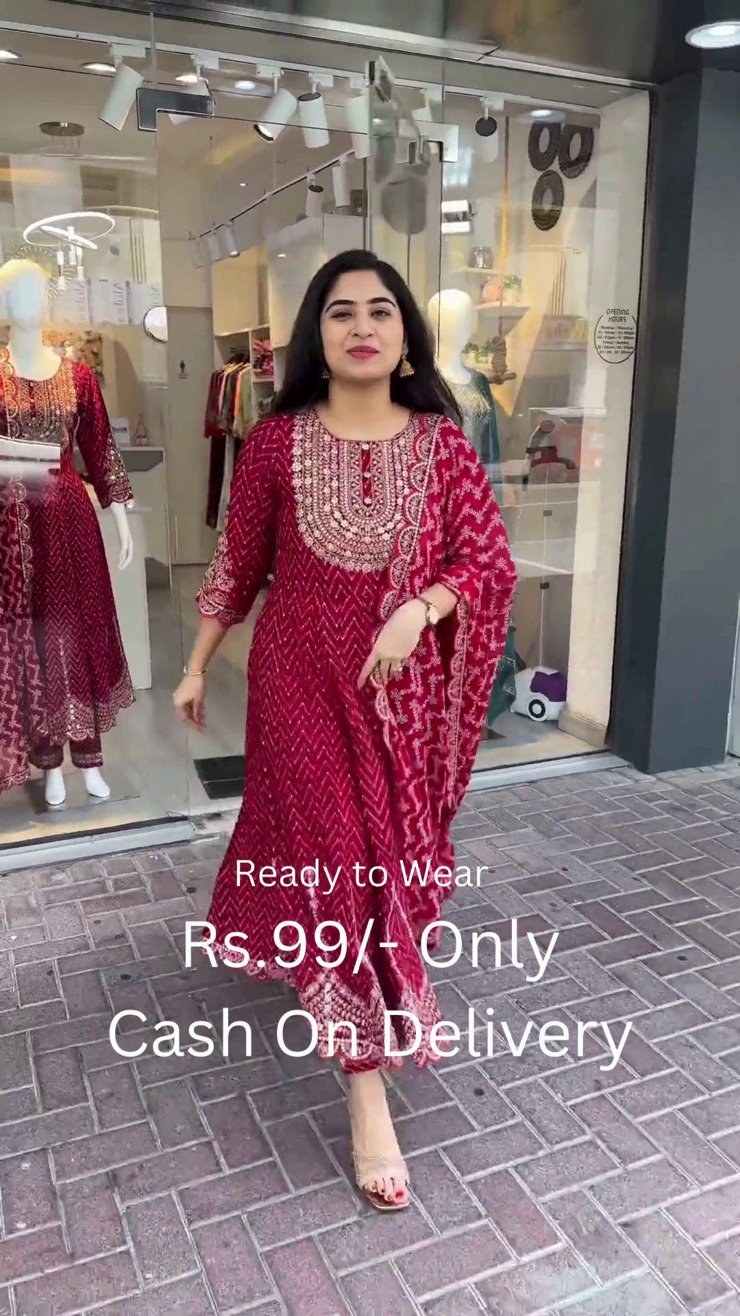 Graceful Mirror-Work Kurta Set – Multi-Color Options Available