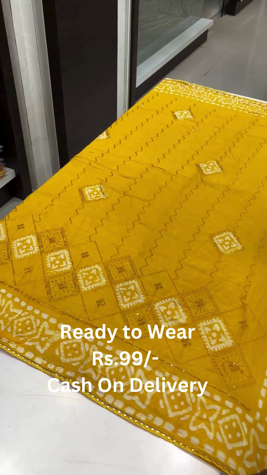 Ready-to-Wear Bandhej Embroidered Sarees – Assorted Vibrant Colors - Image 8